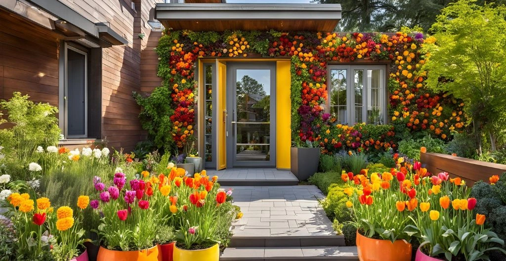 Add a Pop of Color with Bold Landscaping